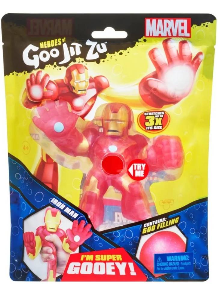 Goo Jit Zu Iron Man Hero Pack (gjt04000)