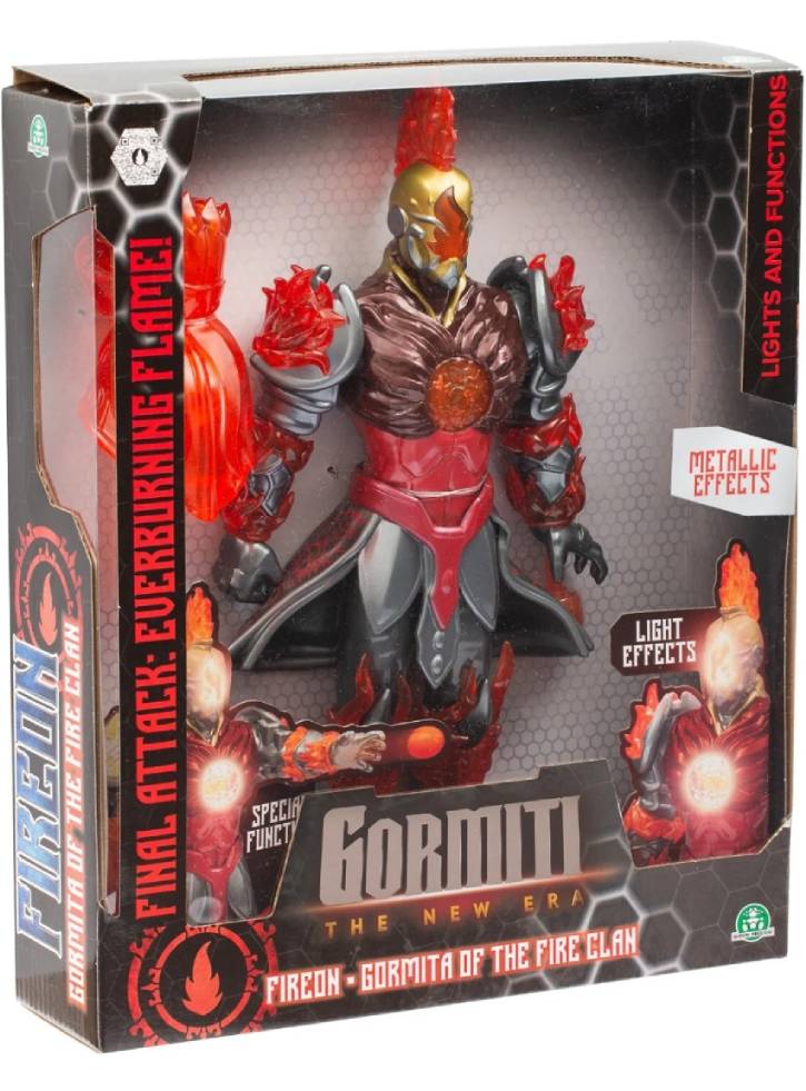 Gormiti The New Era Fireon Gormita Of The Fire Clan 27cm (grv07300)