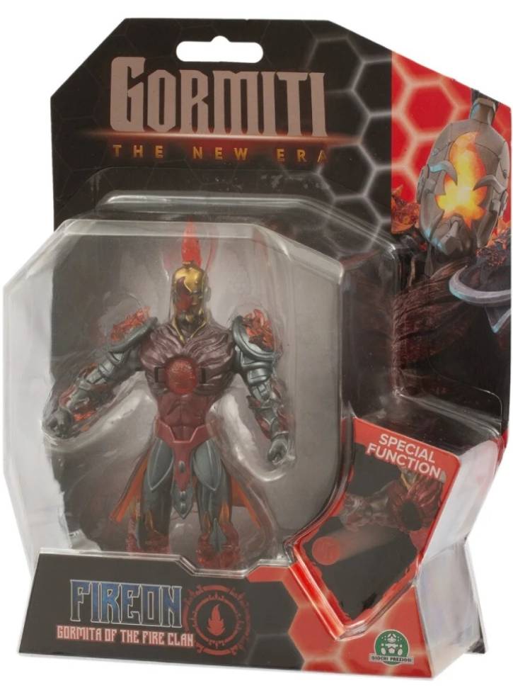 Gormiti The New Era Fireon Gormita Of The Fire Clan 15cm (grv22300)