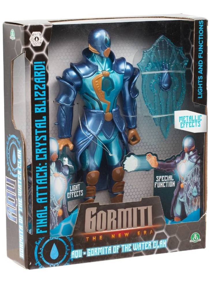 Gormiti The New Era Aqu Gormita Of The Water Clan 27cm (grv07100)