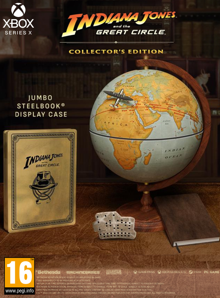 Indiana Jones And The Great Circle Collector Edition (code In Box)