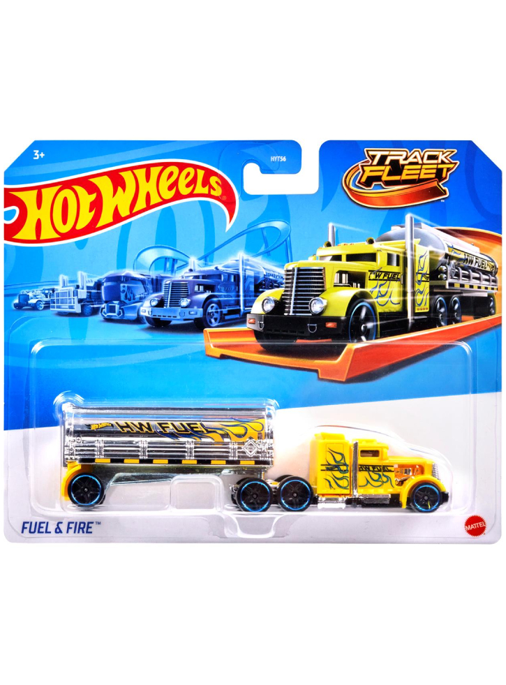 Hot Wheels Track Fleet Fuel Fire Truck (hyt59)