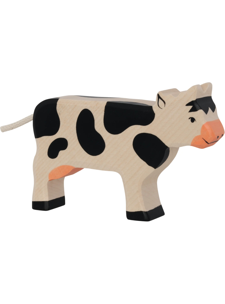 Goki Cow, Standing, Black (80003)