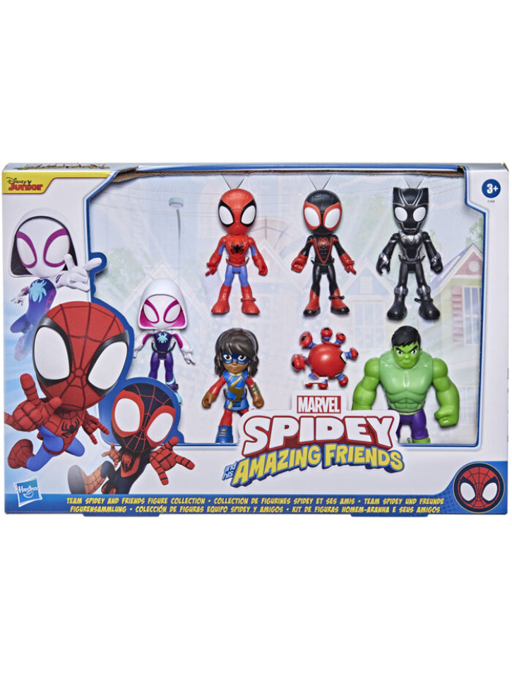 Marvel Spidey And His Amazing Friends Saf Team Spidey Pack (f1458)