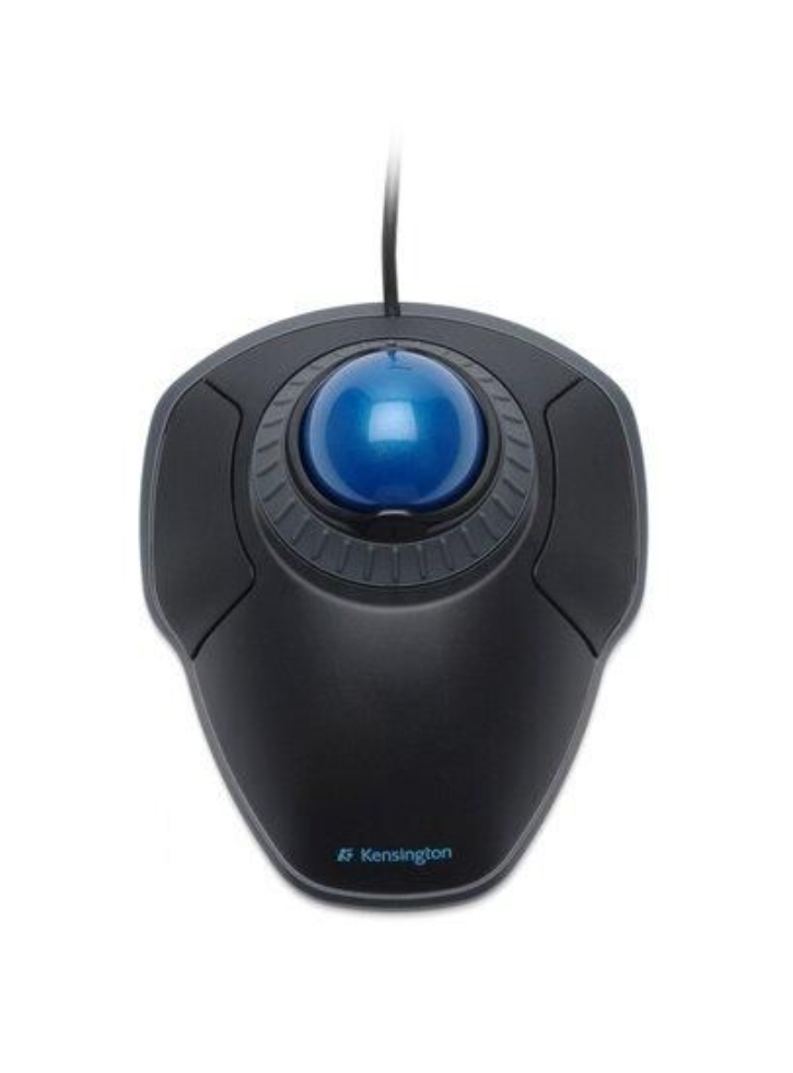 Kensington Orbit Trackball With Scroll Ring Black