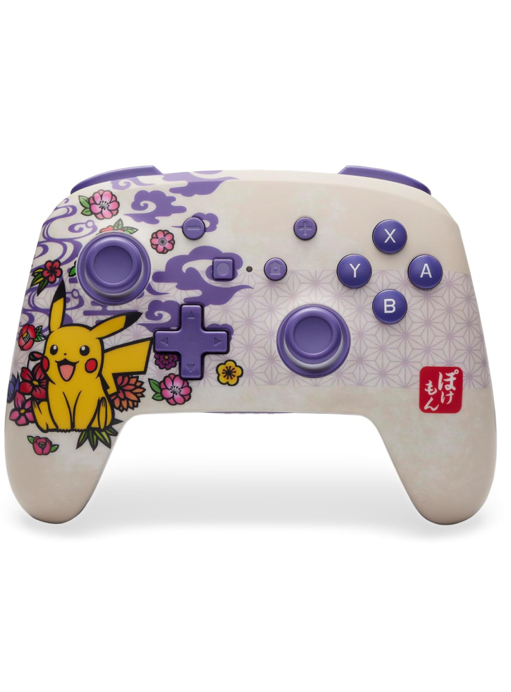 Powera Enhanced Wireless Controller Pikachu Blossom