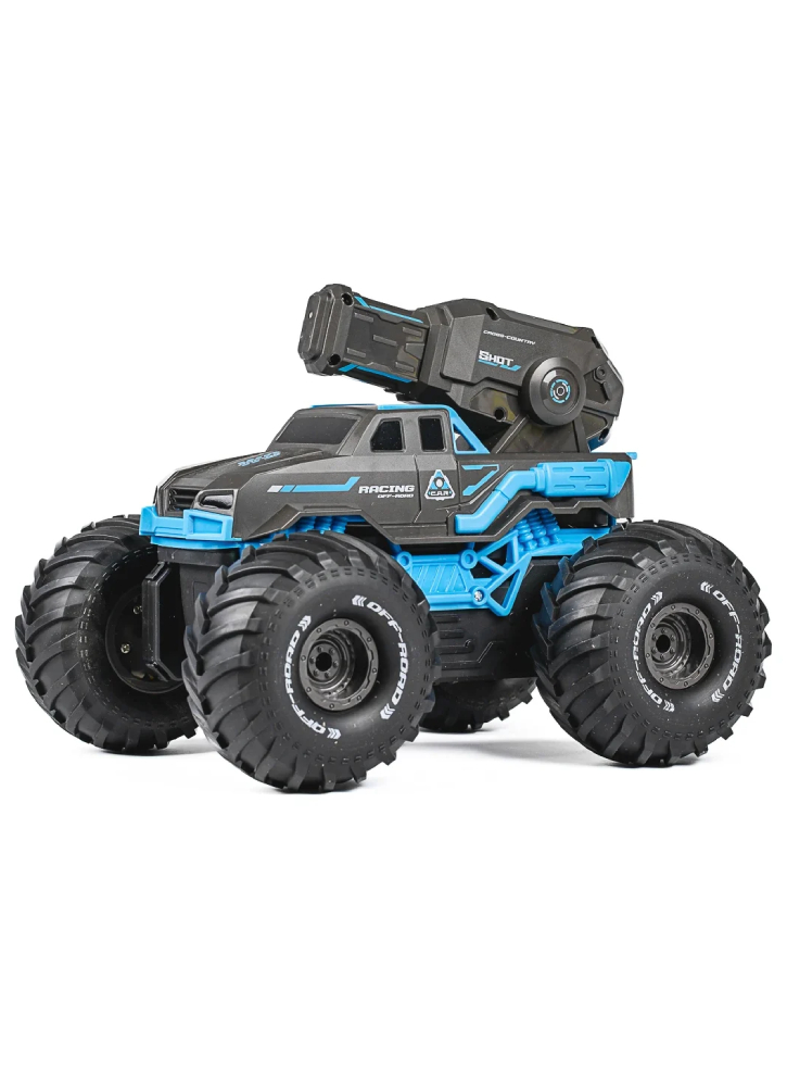 Tec-toy Water Shooting R/c Car 2,4ghz, 7,4v 500mah Blue (534647)