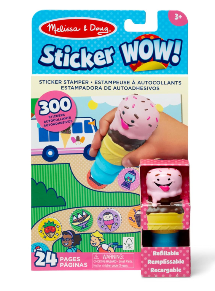 Melissa & Doug Sticker Wow Ice Cream (50242)