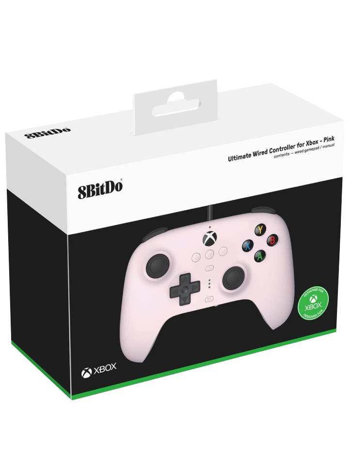 8bitdo Ultimate Wired Xbox Pad Pink