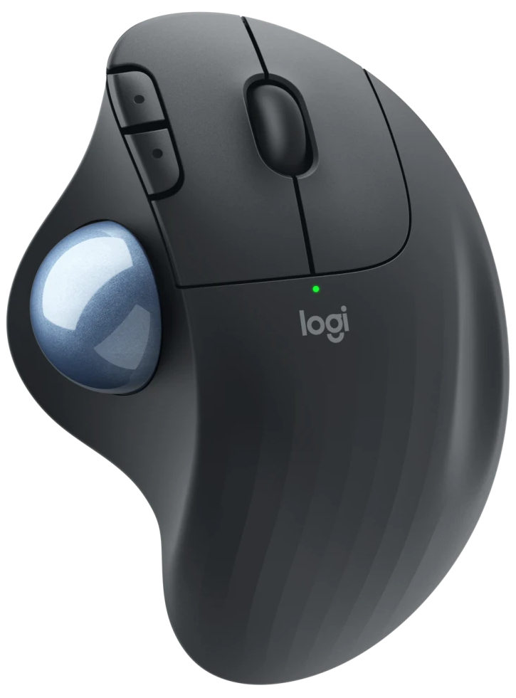 Logitech Ergo M575s Wireless Trackball Black Mouse