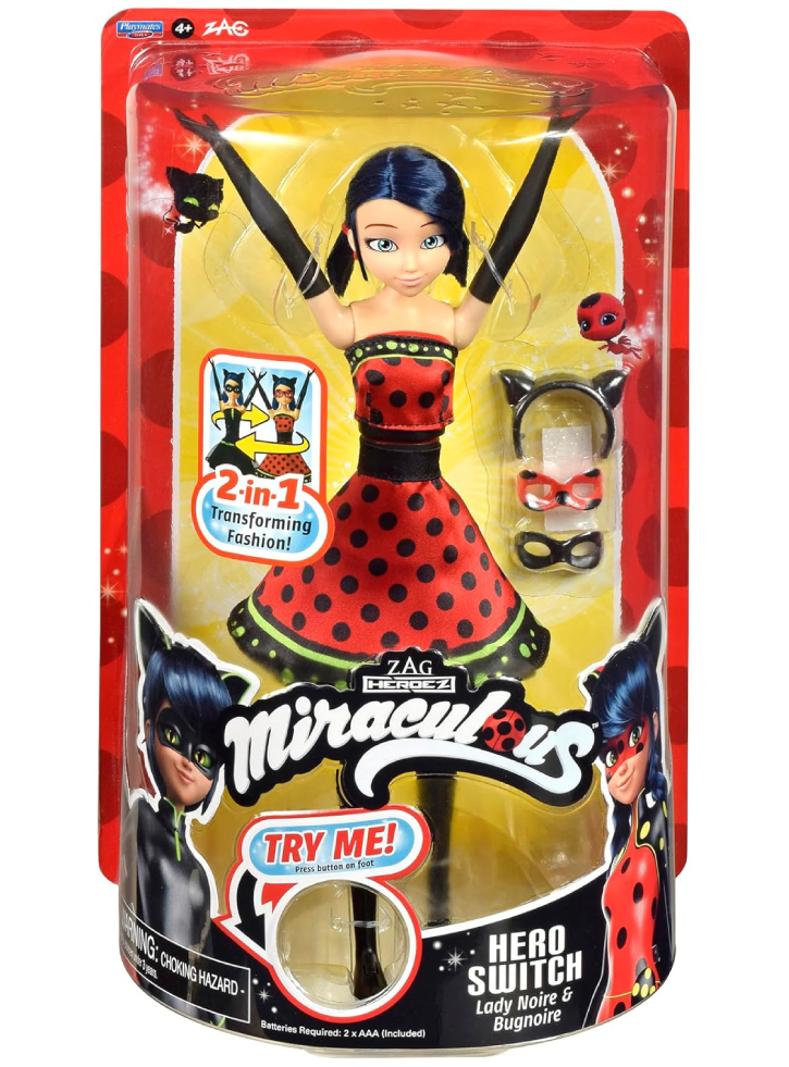 Miraculous Fashion Hero Switch Doll 26cm (60-50414)