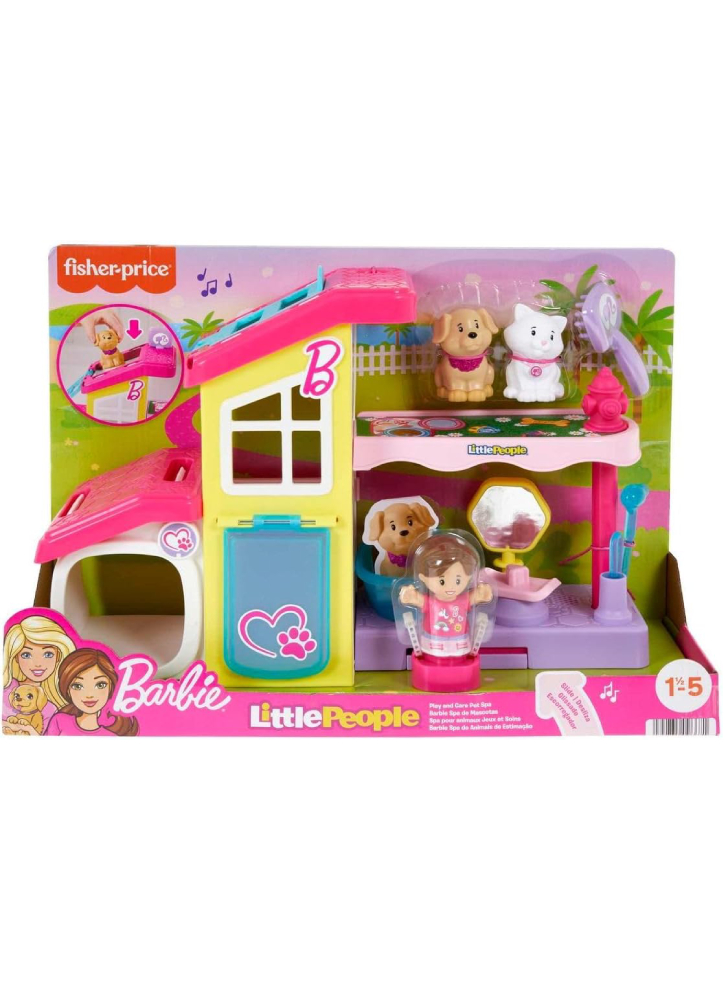 Fisher-price Little People Barbie Play And Care Pet Spa (hjw76)
