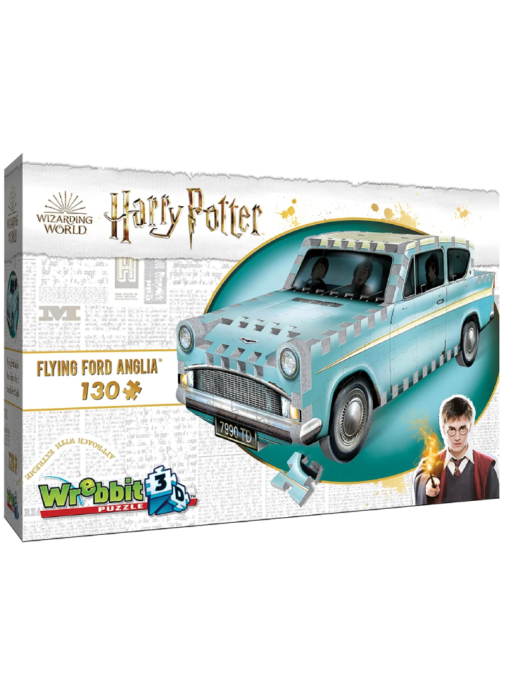 Wrebbit 3d Puzzle Harry Potter Flying Ford Anglia (40970012)