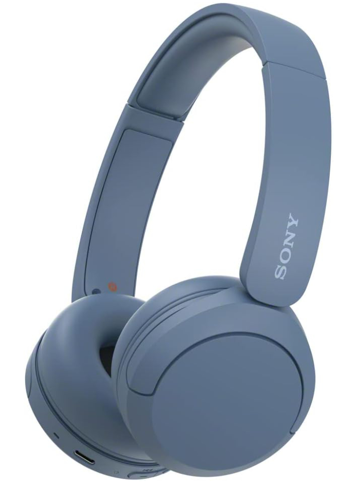 Sony Wh-ch520 Wireless On-ear Headphones Blue