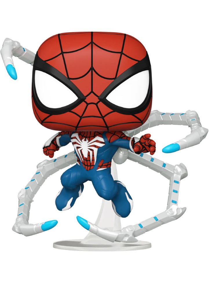 Funko Pop Marvel Gamervese Spider-man 2 Peter Parker (advanced Suit 2.0) #971 Bobble-head 10cm