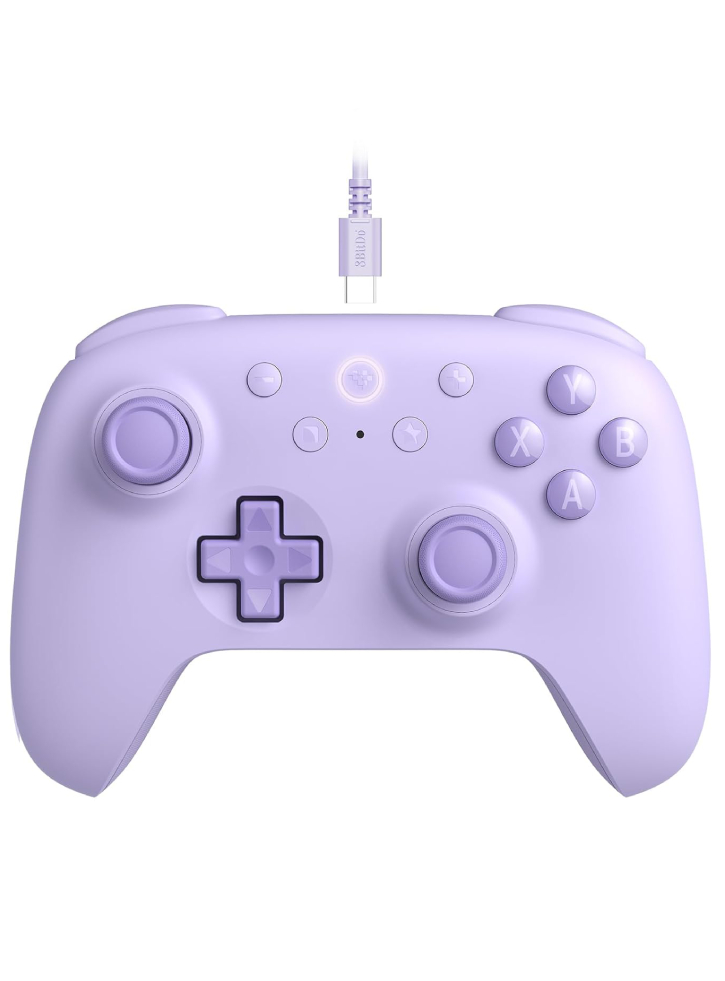 8bitdo Ultimate 2c Wired Pad Purple