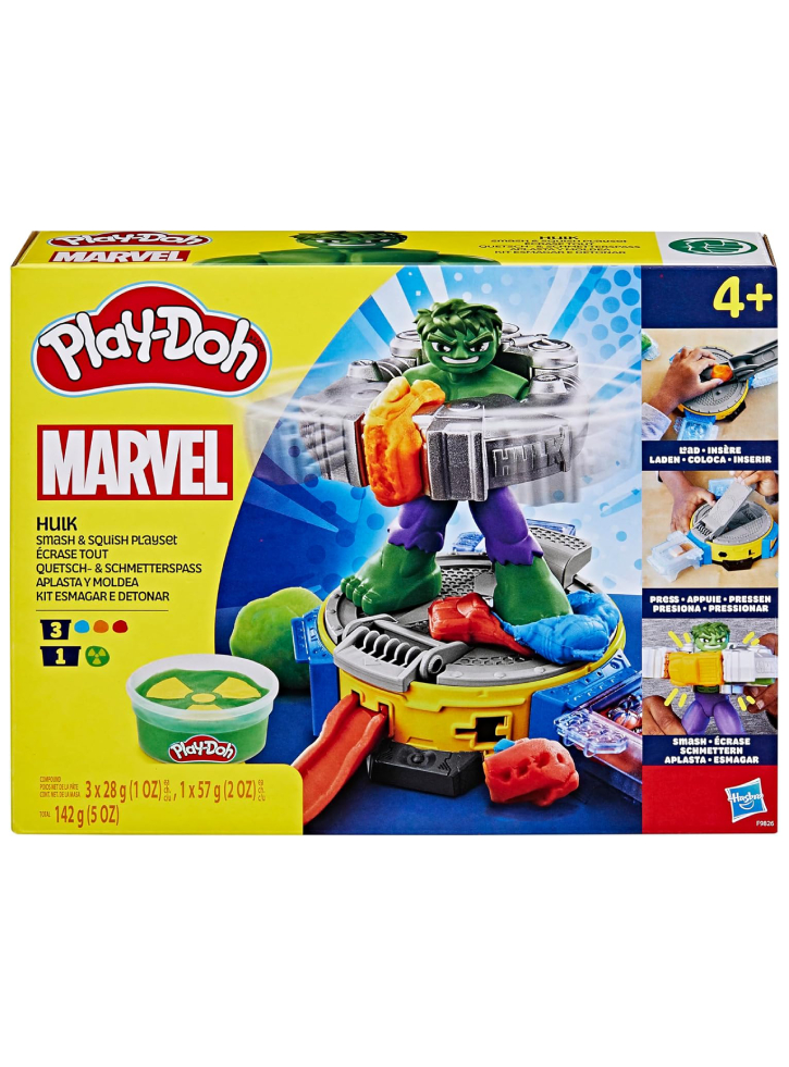 Play-doh Hulk Smash And Squish (f9826)