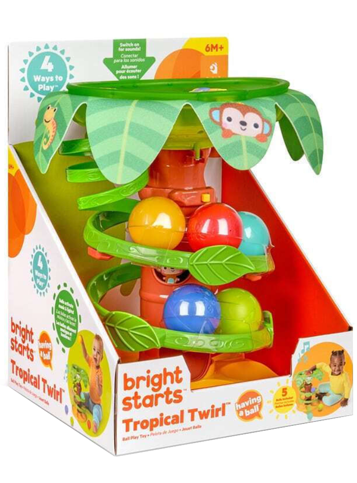 Bright Starts Tropical Twirltm Ball Play Toy (bs-16826)