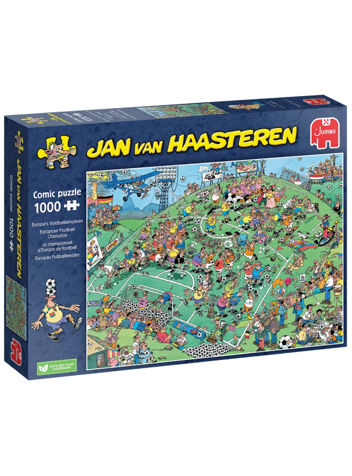 Jan Van Haasteren Em Football (1000 Pieces)