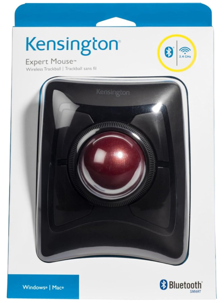 Kensington Expertmouse Trackball Wireless Black
