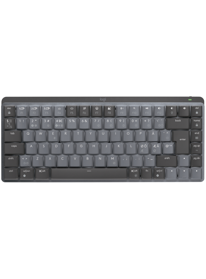 Logitech Mx Compact Mechanical Wireless Illuminated Keyboard (nordic) Linear Switch