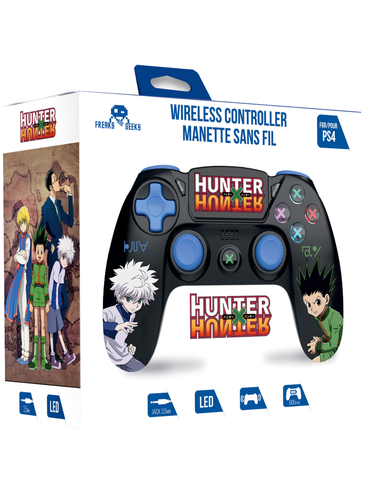 Hunter X Hunter-wireless Controller 3,5mm Jack Slot (black) Duo Gon Kirua