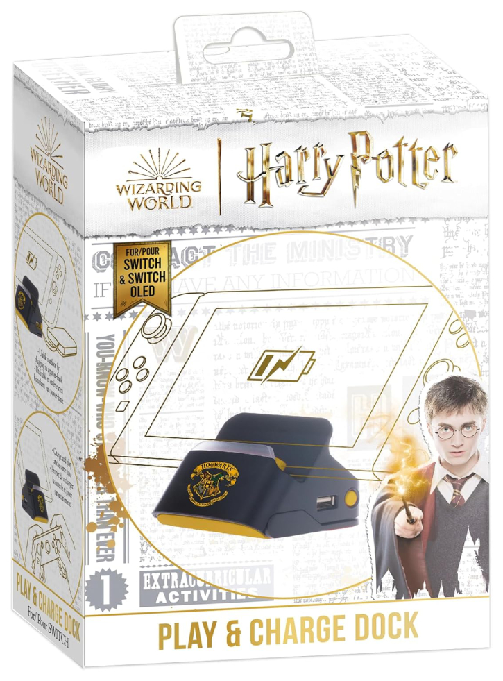 Harry Potter 2 In 1 Dock And Stand-black Hogwarts