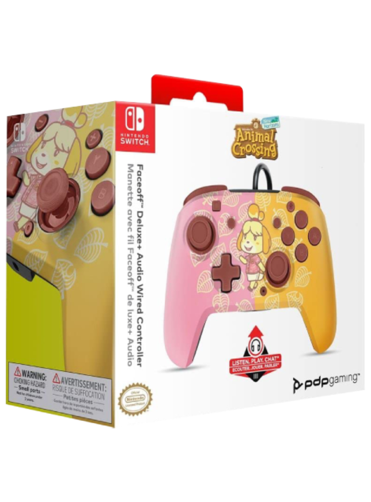 Pdp Faceoff Deluxe Audio Wired Controller Isabelle