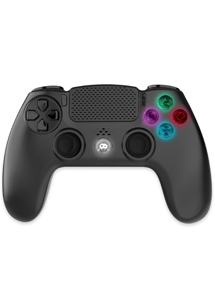 Wireless Controller 3,5mm Jack Slot Led Black