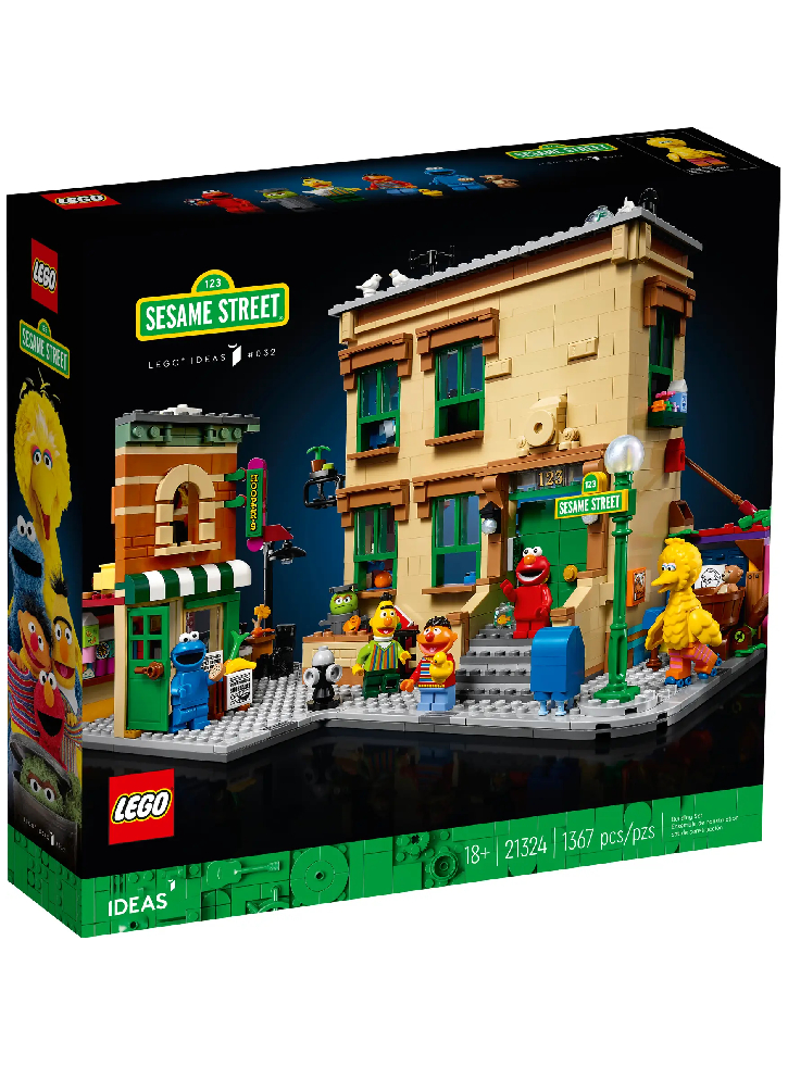 Lego Lego Ideas 123 Sesame Street (21324)