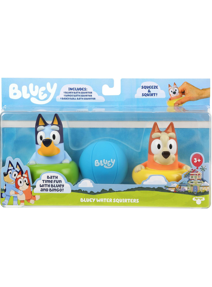 Bluey Bath Squirters (90156)