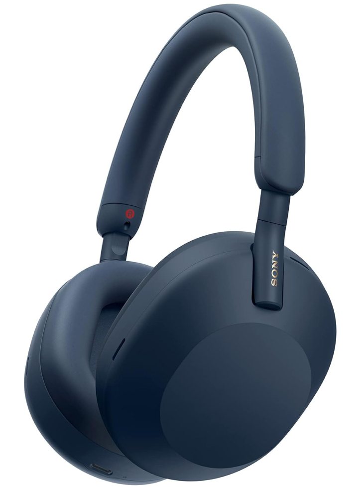 Sony Wh-1000xm5 Noise Cancelling Wireless Headphones Blue