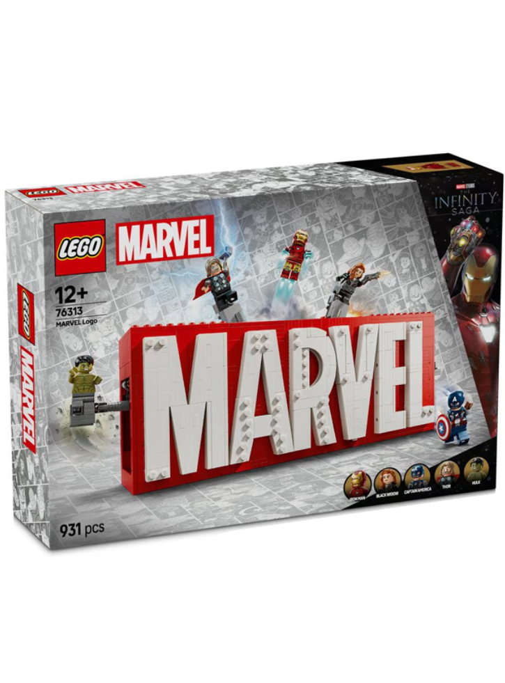 Lego Super Heroes Marvel Logo & Minifigures (76313)