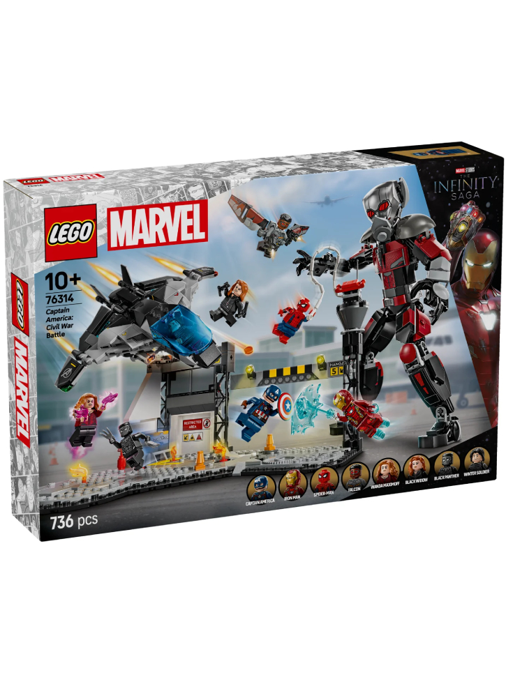 Lego Super Heroes Captain America Civil War Action Battle (76314)