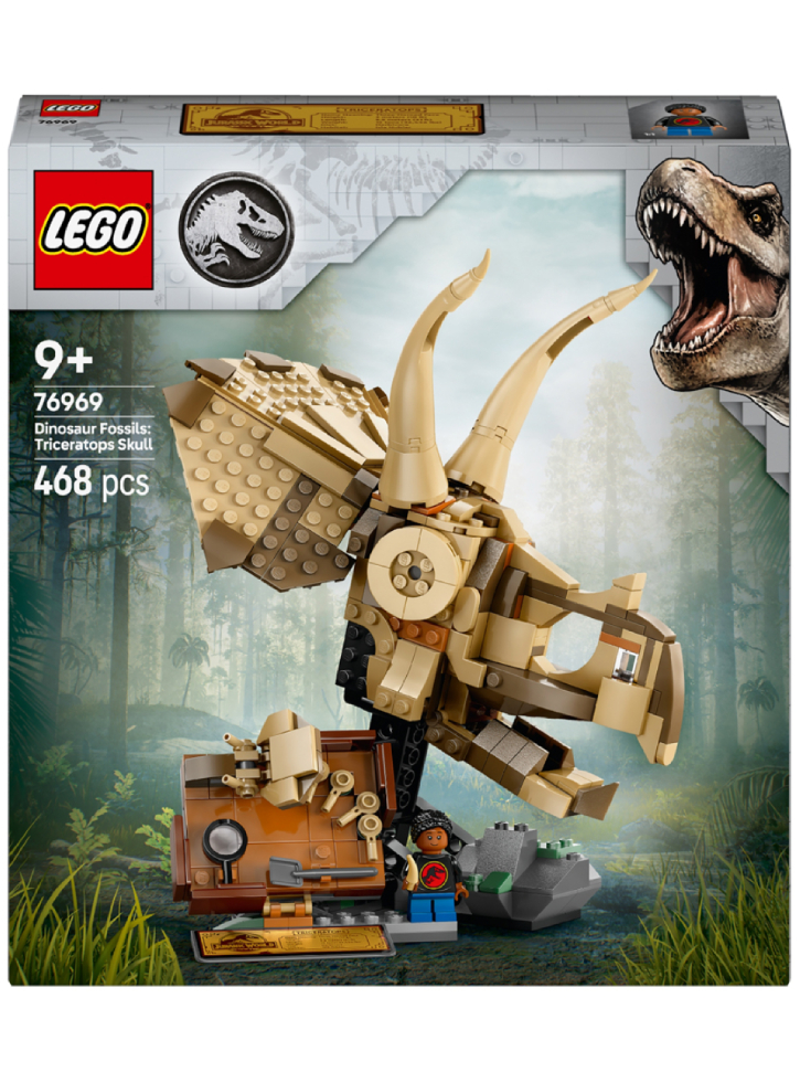 Lego Jurassic World Dinosaur Fossils Triceratops Skull (76969)