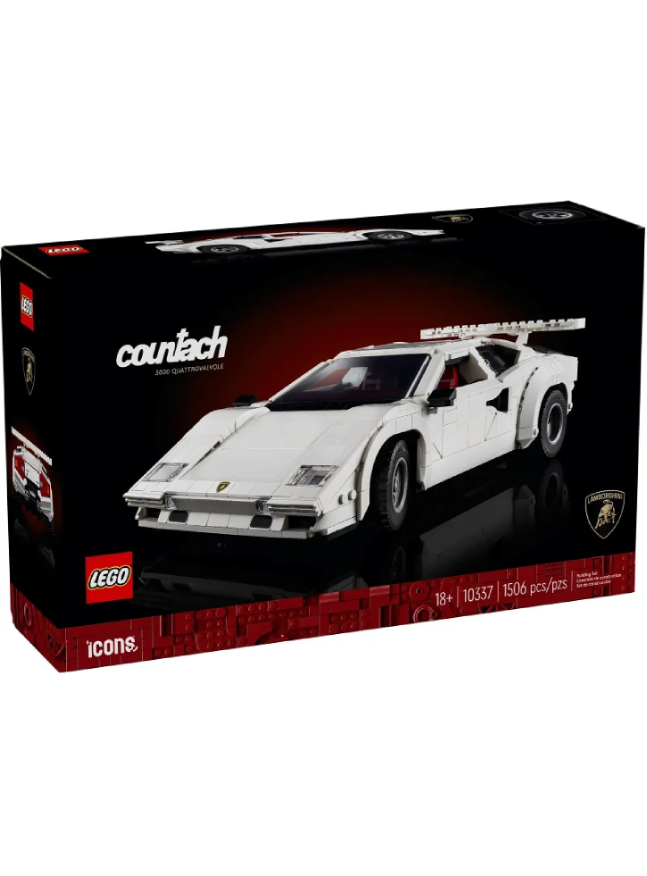 Lego Icons Lamborghini Countach 5000 Quattrovalvole (10337)