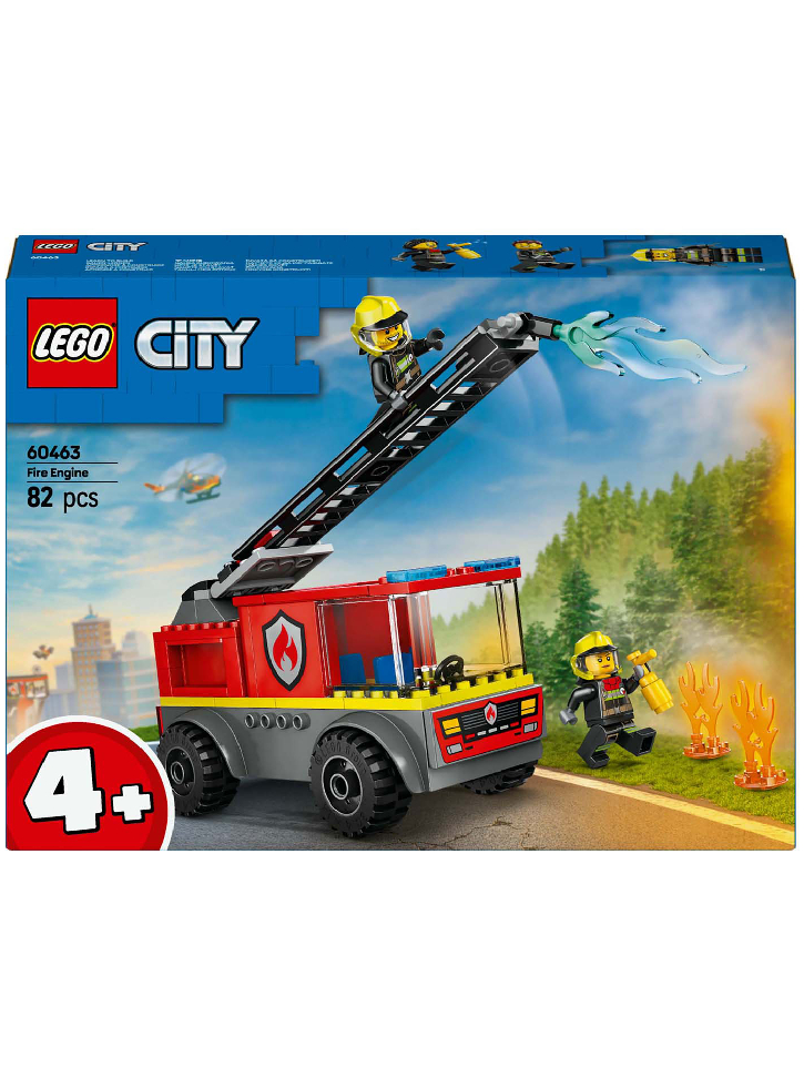 Lego City Fire Engine With Ladder (60463)