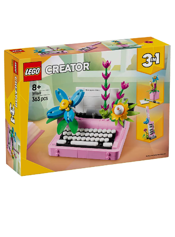 Lego Creator Typewriter With Flowers (31169)