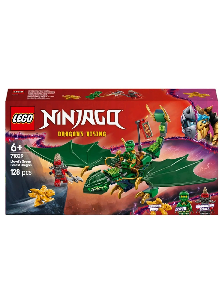 Lego Ninjago Lloyd\'s Green Forest Dragon (71829)