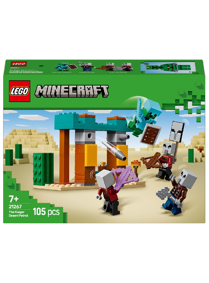 Lego Minecraft The Illager Desert Patrol (21267)