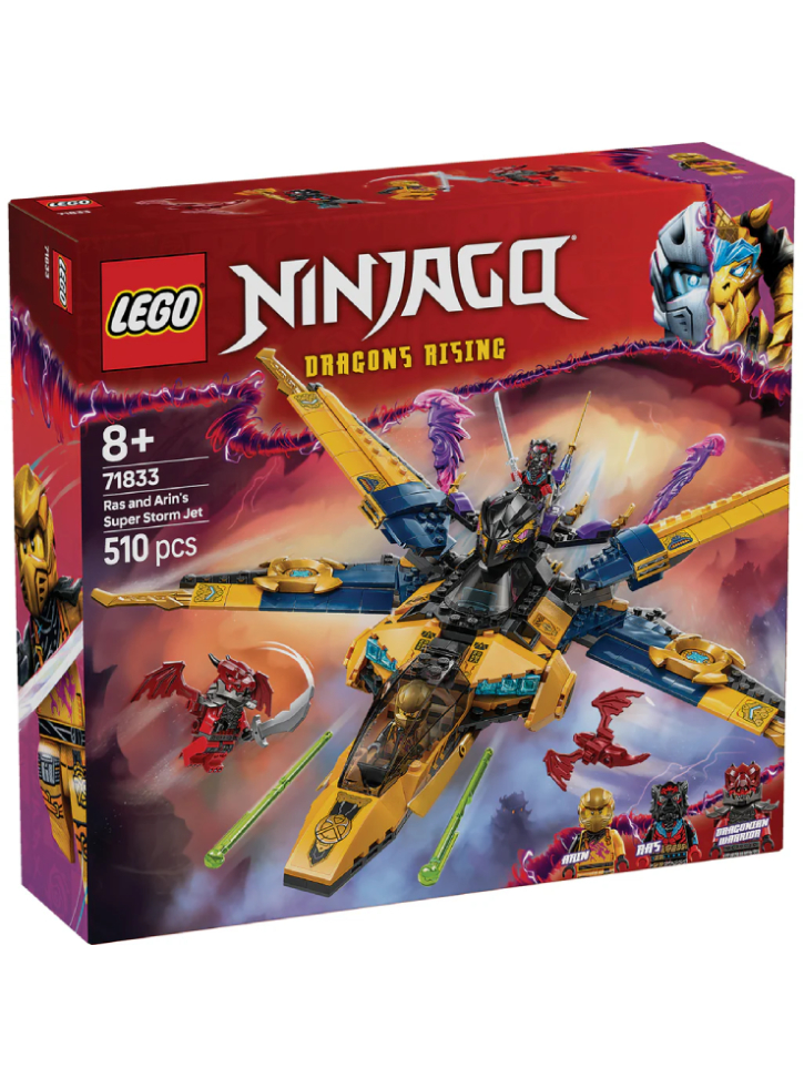 Lego Ninjago Ras And Arin\'s Super Storm Jet (71833)