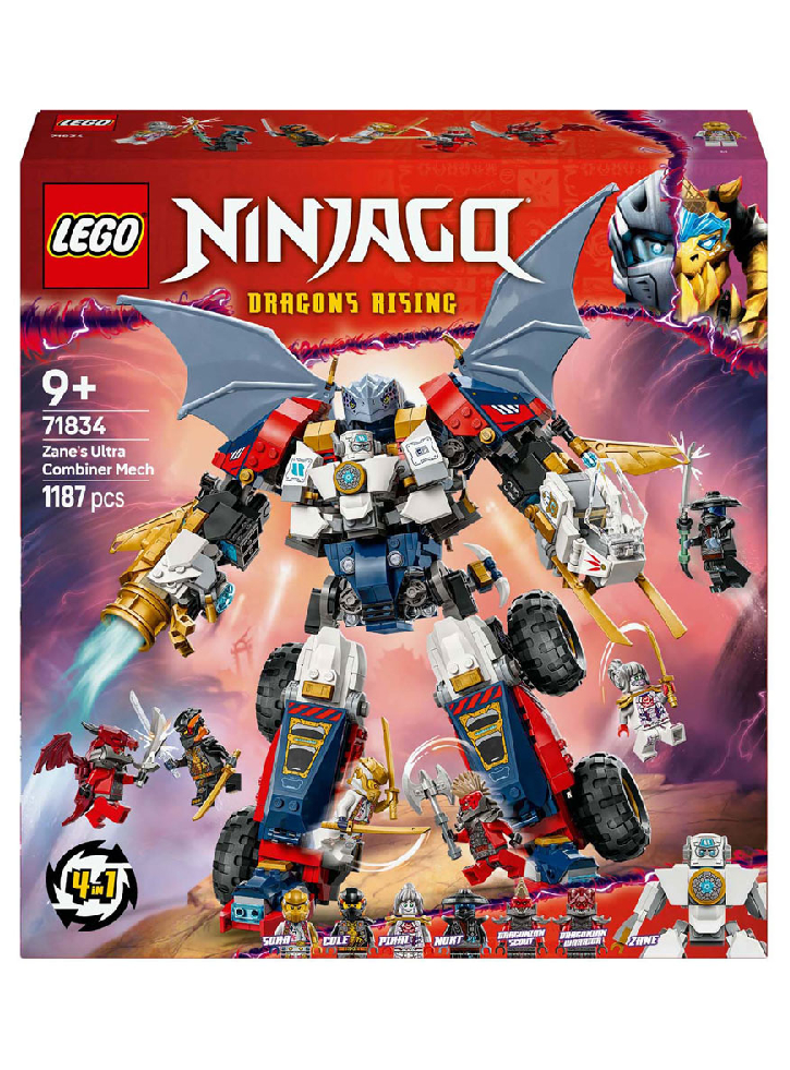 Lego Ninjago Zane\'s Ultra Combiner Mech 71834