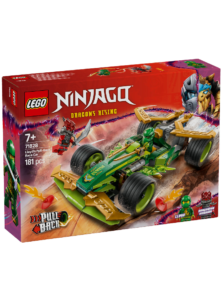 Lego Ninjago Lloyd\'s Pull-back Race Car (71828)