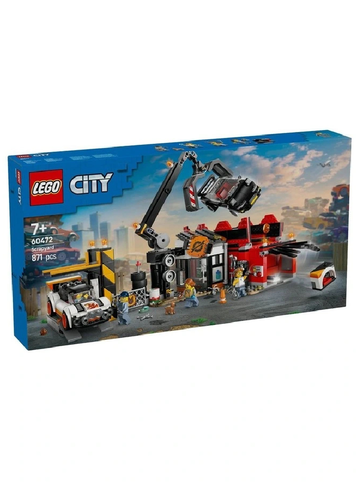 Lego City Scrapyard With Cars (60472)