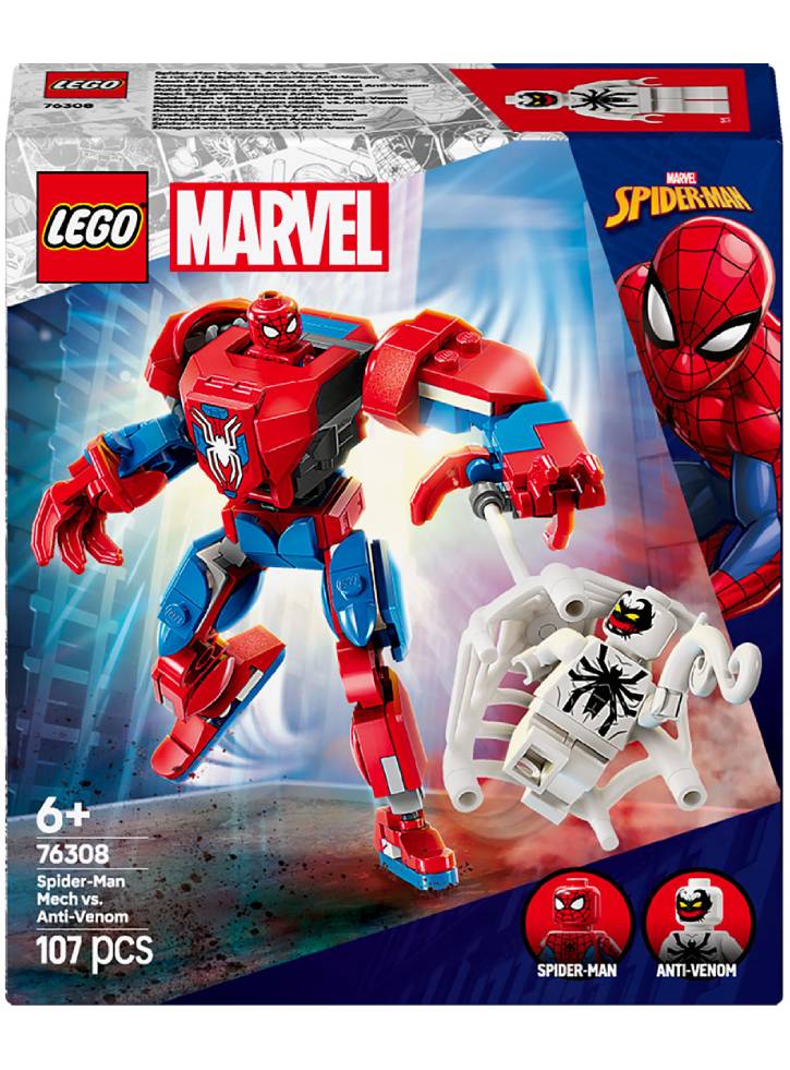 Lego Super Heroes Spider-man Mech Vs. Anti-venom (76308)