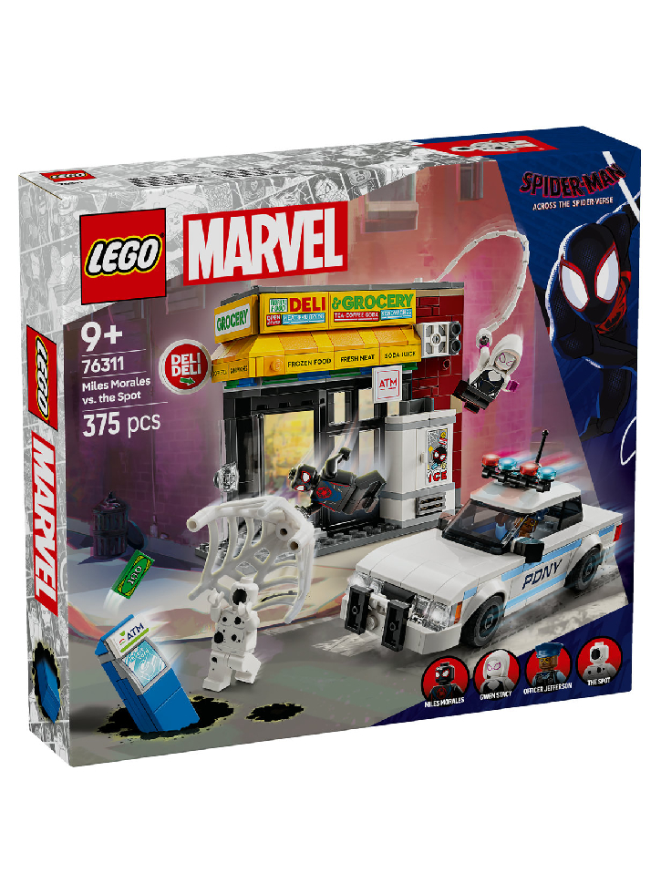 Lego Super Heroes Spider-verse Miles Morales Vs. The Spot (76311)