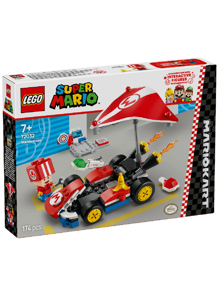 Lego Super Mario Mario Karttm Standard Kart (72032)