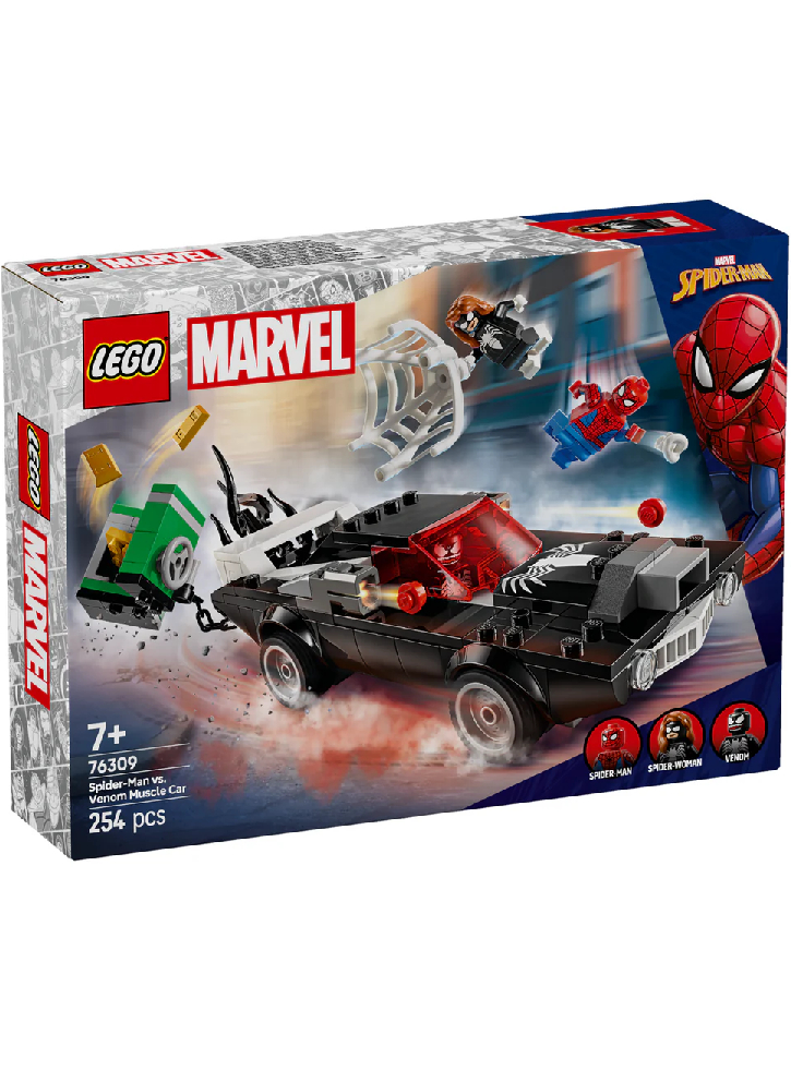 Lego Super Heroes Spider-man Vs. Venom Muscle Car