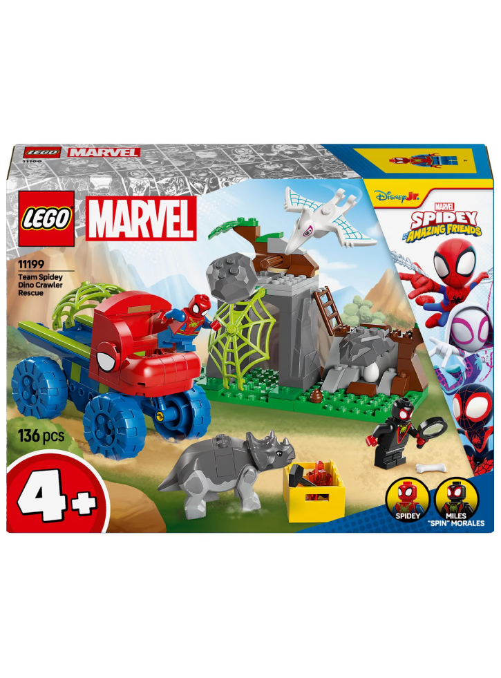 Lego Spidey Team Spidey Dino Crawler Rescue (11199)