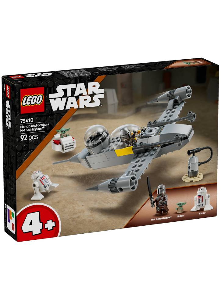 Lego Star Wars Tm Mando And Grogu\'s N-1 Starfighter (75410)